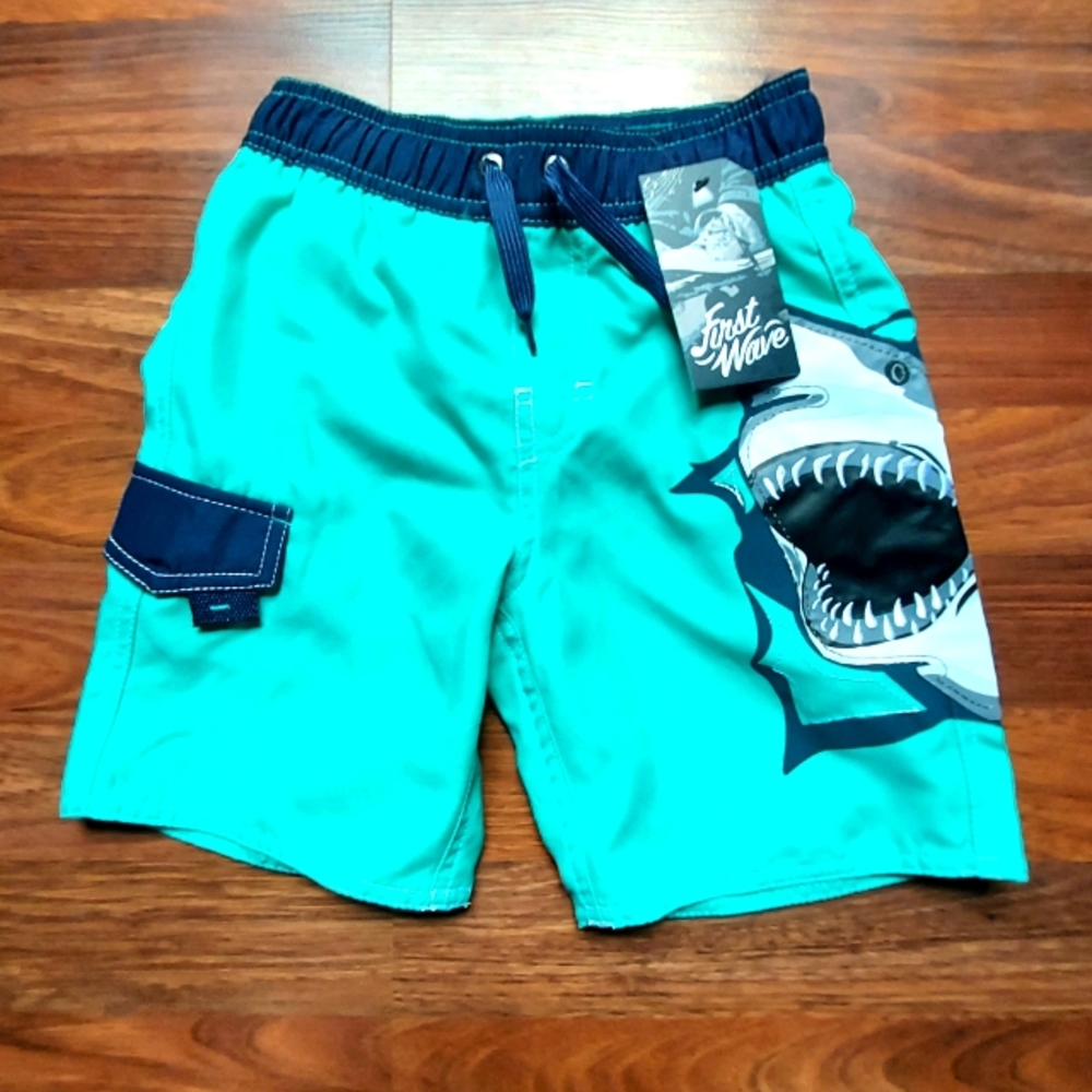 NWT Shark Swim Trunks